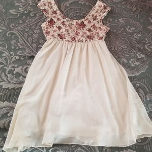 Lace Floral Dress